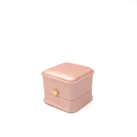 posie ring box in pink right side view