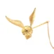 golden snitch ring box with gold wings opening method