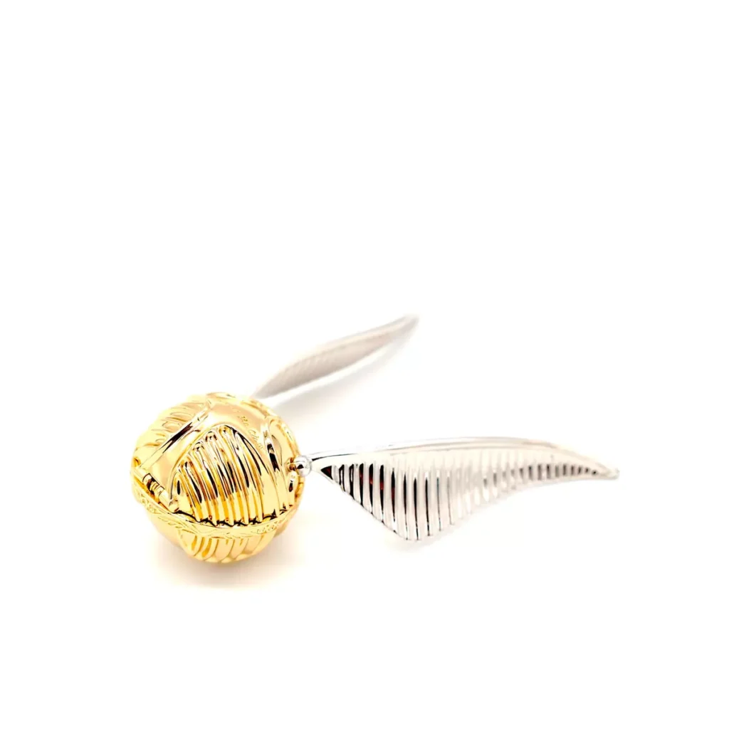 golden snitch ring box with detachable wings
