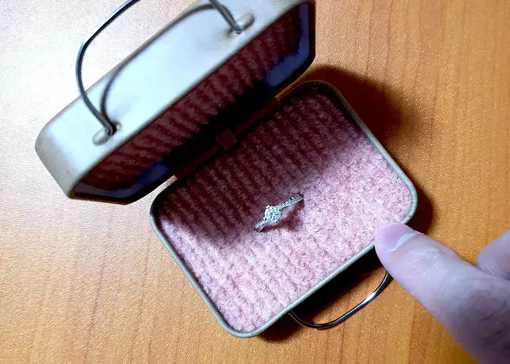 DIY ring box