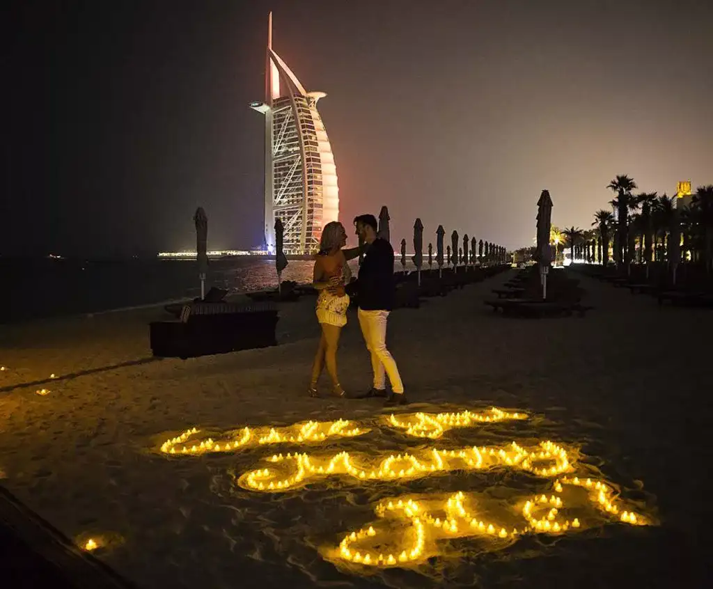 wedding proposal in dubai