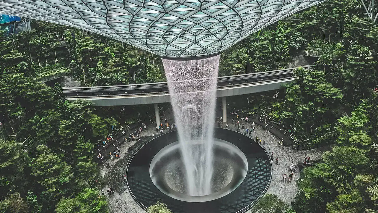 You Can Go Glamping in Singapore's Over-the-top Jewel Changi Airport