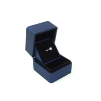 arlo ring box in blue opening left side view