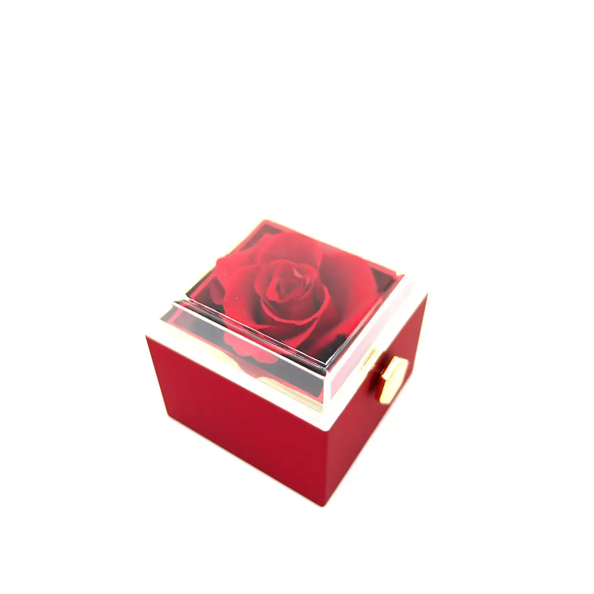 Rhodon Ring Box in Red